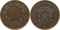LUXEMBOURG 2 1/2 CENTIMES WILLEM III. (1849-1890) -