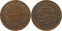 LUXEMBOURG 2 1/2 CENTIMES WILLEM IV. (1905-1912) -