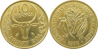 MADAGASCAR 10 FRANCS -