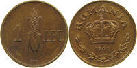 ROMANIA 1 LEU Mihai I. (1927-1947) -