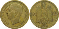 ROMANIA 10 LEI CAROL II. (1930-1940) HEATON -