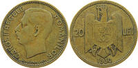 ROMANIA 20 LEI CAROL II. (1930-1940) LONDON -