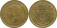 ROMANIA 5 LEI CAROL II. (1930-1940) -