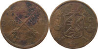 2 ÖRE 1757 SWEDEN ADOLF FRIEDRICH (1751-1771) S-SS