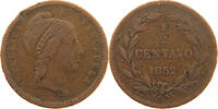 1/2 CENTAVO 1852 VENEZUELA  S