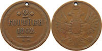 RUSSIA EMPIRE 2 KOPEKS NIKOLAUS I. (1825-1855) -