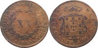 20 REIS 1849 PORTUGAL MARIA II. (1834-1853) SS