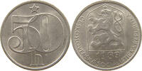 50 HALERU 1983 CZECHOSLOVAKIA REVERSE OVERSTRUCK SS