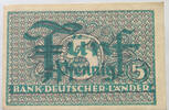 BRD 5 PFENNIG BANK DEUTSCHER LÄNDER -