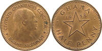GHANA 1/2 PENNY -
