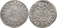 Haus Habsburg 3 Kreuzer Ferdinand II. (1619-1637) Prag -