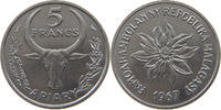 MADAGASCAR 5 FRANCS -