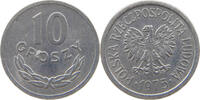 POLAND 10 GROSZY MINTING ERROR -