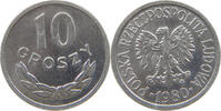 POLAND 10 GROSZY MINTING ERROR -