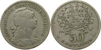 50 CENTAVOS 1938 PORTUGAL RARE S-SS