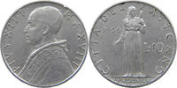 VATICAN 10 LIRE PIUS XII. (1939-1958) -