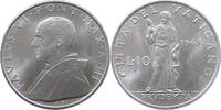 VATICAN 10 LIRE PAUL VI. (1963-1978) -