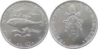 VATICAN 10 LIRE PAUL VI. (1963-1978) -