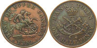 CANADA HALFPENNY TOKEN UPPER CANADA -