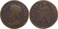 FARTHING 1672 GREAT BRITAIN CHARLES II. (1660-1685) S