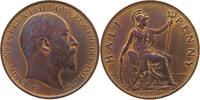 HALFPENNY 1907 GREAT BRITAIN EDWARD VII. (1901 - 1910) VZ