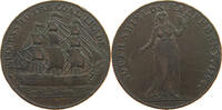 GREAT BRITAIN HALFPENNY TOKEN DURHAM SOUTH SHIELDS -