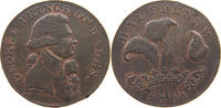 GREAT BRITAIN HALFPENNY TOKEN ESSEX PRINCE OF WALES -