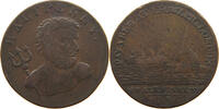 GREAT BRITAIN HALFPENNY TOKEN LONDON WHALE FISHERY -
