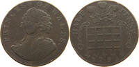 GREAT BRITAIN HALFPENNY TOKEN PRINCESS OF WALES -