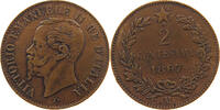 ITALY 2 CENTESIMI VITTORIO EMANUELE II. (1861-1878) -