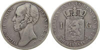 1 GULDEN 1846 NETHERLANDS WILLEM II. 1840-1849 S