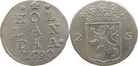 2 STUIVER 1790 NETHERLANDS HOLLAND  SS