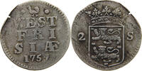 2 STUIVER 1757/5 NETHERLANDS WEST FRIESLAND  SS