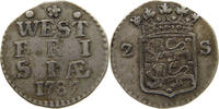 2 STUIVER 1787 NETHERLANDS WEST FRIESLAND  SS