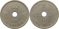 NORWAY 50 ÖRE HAAKON VII. (1905-1957) -