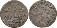 Haus Habsburg Maley Groschen Rudolph II., 1576-1612 Kuttenberg -