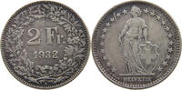 2 FRANCS 1932 SCHWEIZ  SS