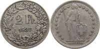 2 FRANCS 1937 SCHWEIZ  SS