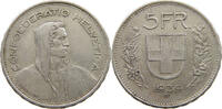 5 FRANCS 1939 B SCHWEIZ  SS
