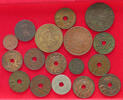 COLLECTION LOT  NETHERLANDS EAST INDIES COLLECTION LOT NETHERLANDS EAST INDIES 17PC 92G DIV.