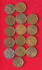 NORWAY COLLECTION LOT 1 ÖRE COLLECTION LOT NORWAY 1 ÖRE ALL DIFFERENT DATES 1941-1963 15PC 30G -