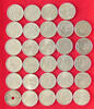 NORWAY COLLECTION LOT 25 ÖRE COLLECTION LOT NORWAY 25 ÖRE ALL DIFFERENT DATES 29PC 71G -