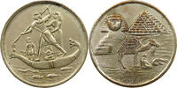 EGYPT MEDAL PYRAMID / FISHERMAN -