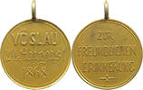 VÖSLAU MEDAILLE VÖSLAU ZUR FREUNDLICHEN ERINNERUNG -
