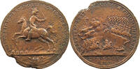 BRANDENBURG PREUSSEN MEDAILLE Friedrich II. (1740-1786) - auf die Schlacht bei Rosbach 37MM 10G -