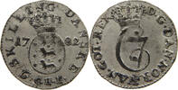 2 SKILLING 1782 DENMARK CHRISTIAN VII. (1766-1808) SS+