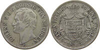 1/6 TALER 1856 SACHSEN ALBERTINISCHE LINIE Johann (1854-1873) SS