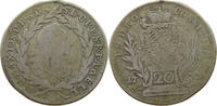 BAYERN 20 KREUZER Maximilian III. Joseph 1745-1777 -