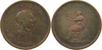 HALFPENNY 1806 GREAT BRITAIN GEORGE III. (1760-1820) SS