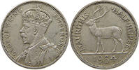 MAURITIUS 1/2 RUPEE GEORGE V. (1910-1936) -